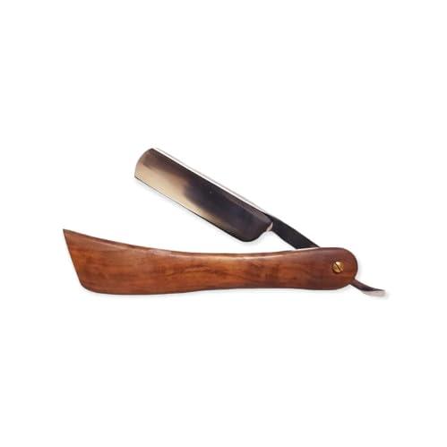 SWORD EDGE The Shesham Wood Classic - A Timeless Sword Edge Straight Razor for the Connoisseur