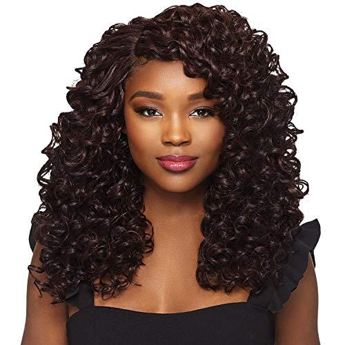 Batik Outre Synthetic Hair Weave Batik Rouge Deep Spiral 5Pcs (14"+16"+18"+20"+Lace Parting Closure) (DR2730)