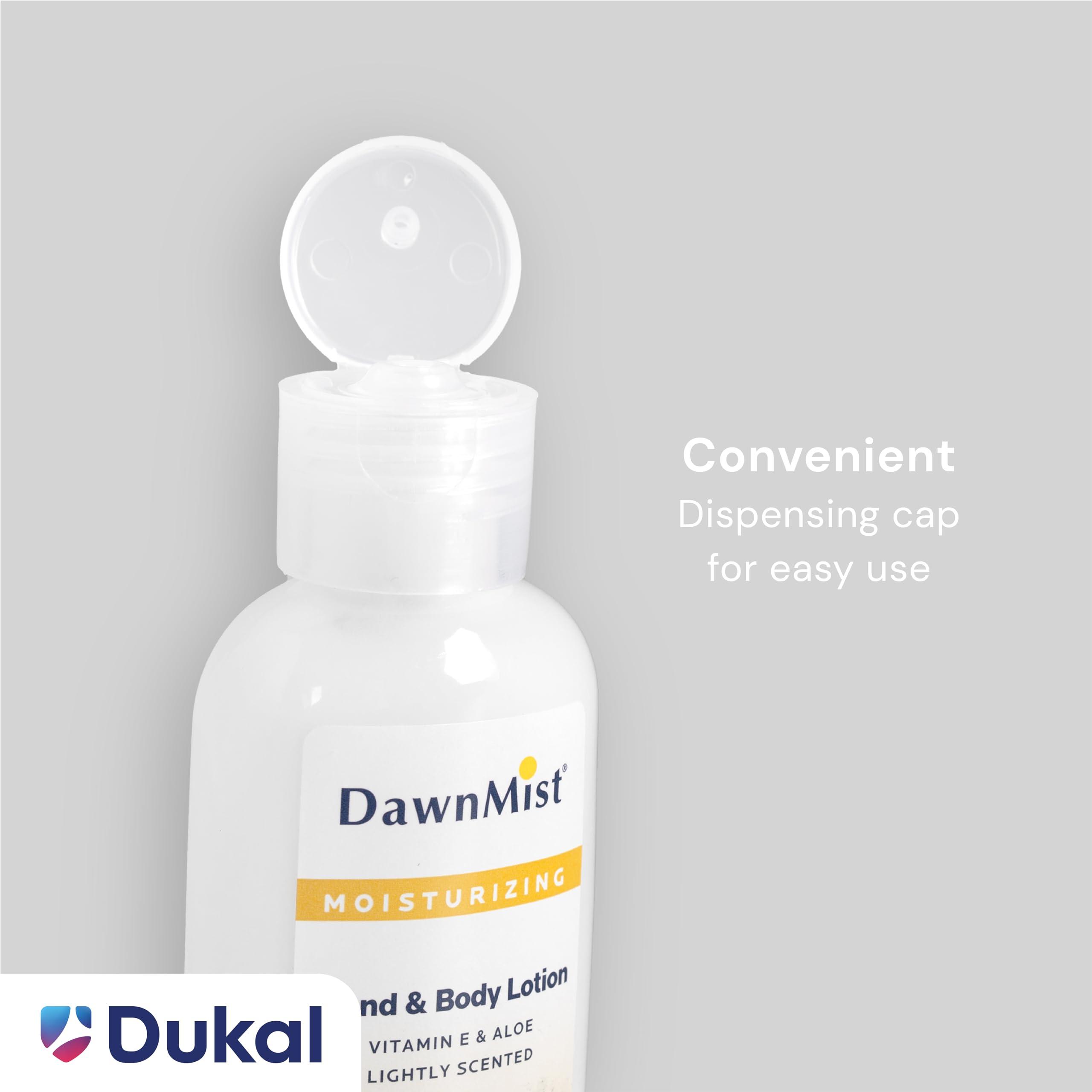 Dukal Dukal Dawn Mist Hand and Body Lotion with Dispensing Cap, 2 oz. Bottle (Pack of 144)