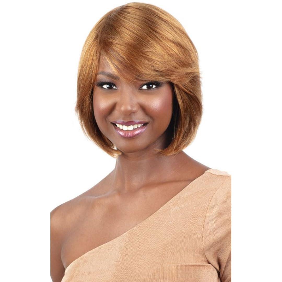 Shake-N-Go Shake-N-Go Golden 100% Human Hair Wig - Malinda (Color:NATURAL)
