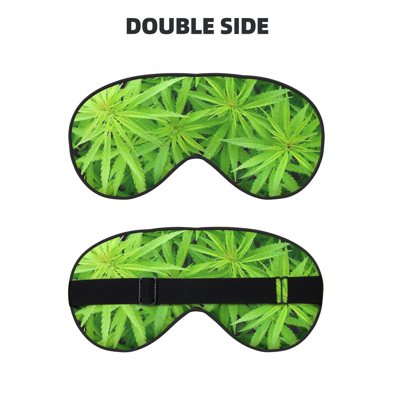 SSIMOO SSIMOO Green Leaf1 Soft Sleep Eye Mask,Female Breathable Eye Patch,Perfect For Travel And Relaxation