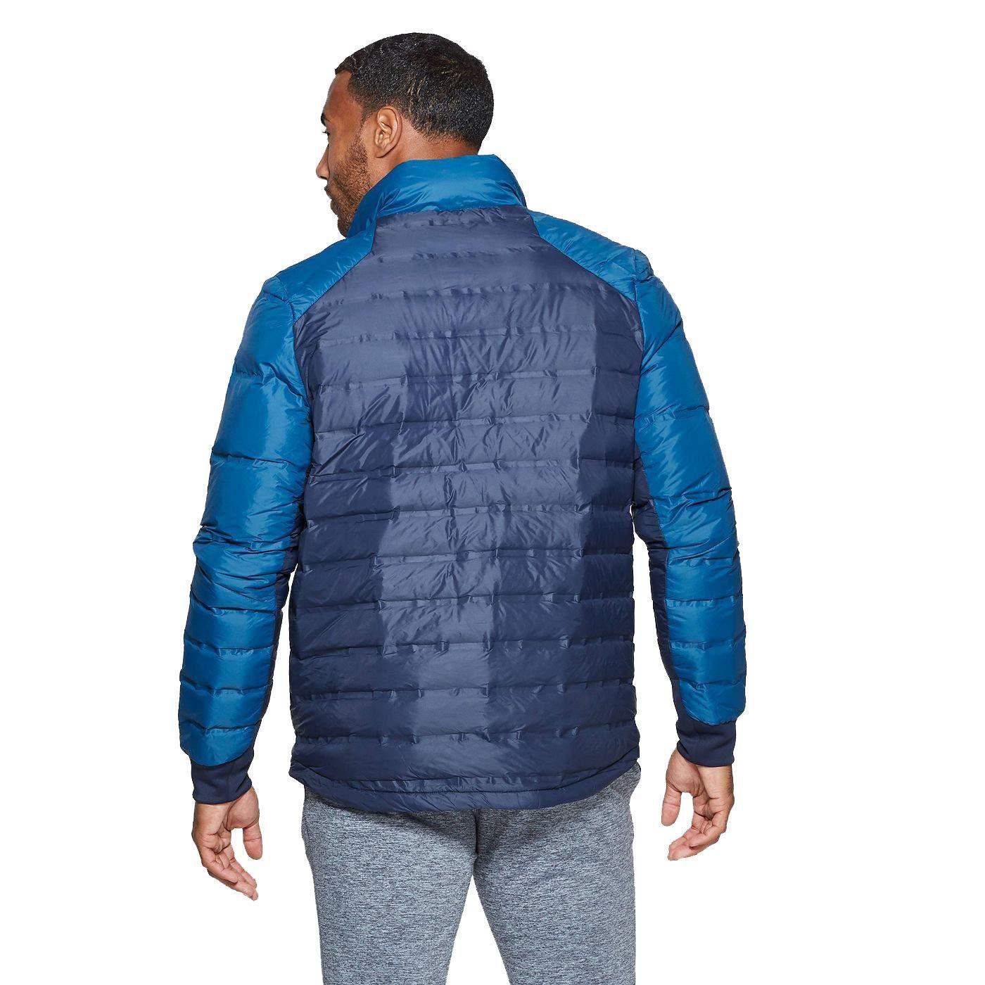 Champion Champion C9 Men\'s Lightweight Puffer Jacket - (Jetson Blue/Navy, Medium)