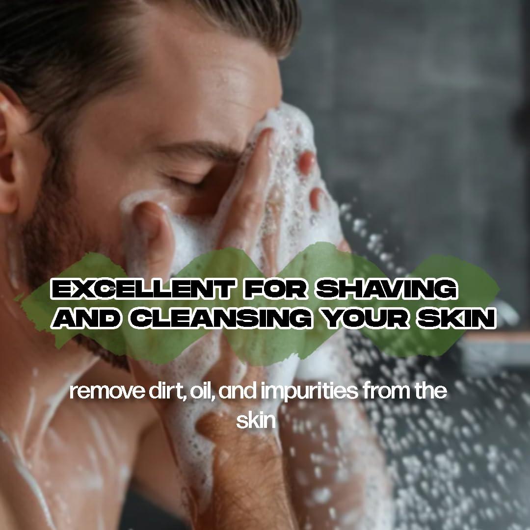 White Naturals Raw African Black Soap 1lb Bar, for Dry Skin and Skin Conditions, Pure & Natural Ingredients, Imported From Ghana