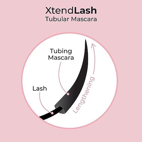 MCoBeauty MCoBeauty XtendLash Lengthening Tubular Mascara, Volumizing & Lengthening for Dramatic Lashes, Vegan, Cruelty Free Cosmetics