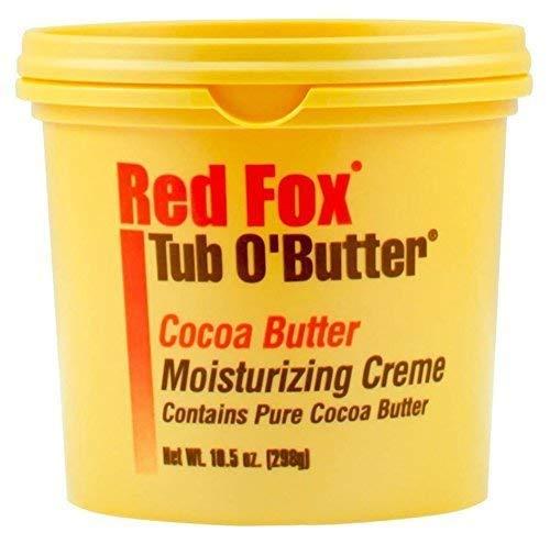 Red Fox Red Fox Tub O'Butter Cocoa Butter, Moisturizing Creme, 14 oz (Pack of 2)