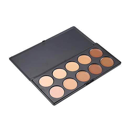 Vodisa Vodisa 10 Colour Makeup Contour Palette-Cream Concealer Kit- Blemish Face Contouring Highlighter Palette- Sleek Cosmetics Base Foundation Beauty Make up Cream Makeup Blemish Pallet
