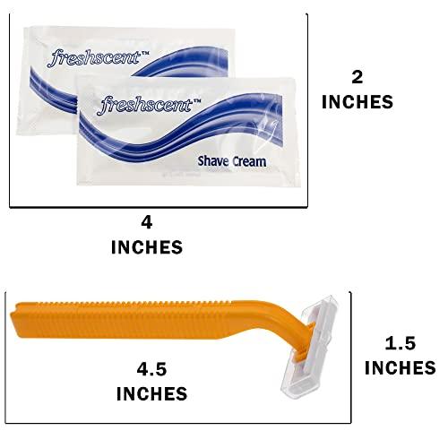 Moda West Moda West 24 Kits - Bulk Case of Wholesale Adult Basic Toiletries for Men, Women, Travel, Charity