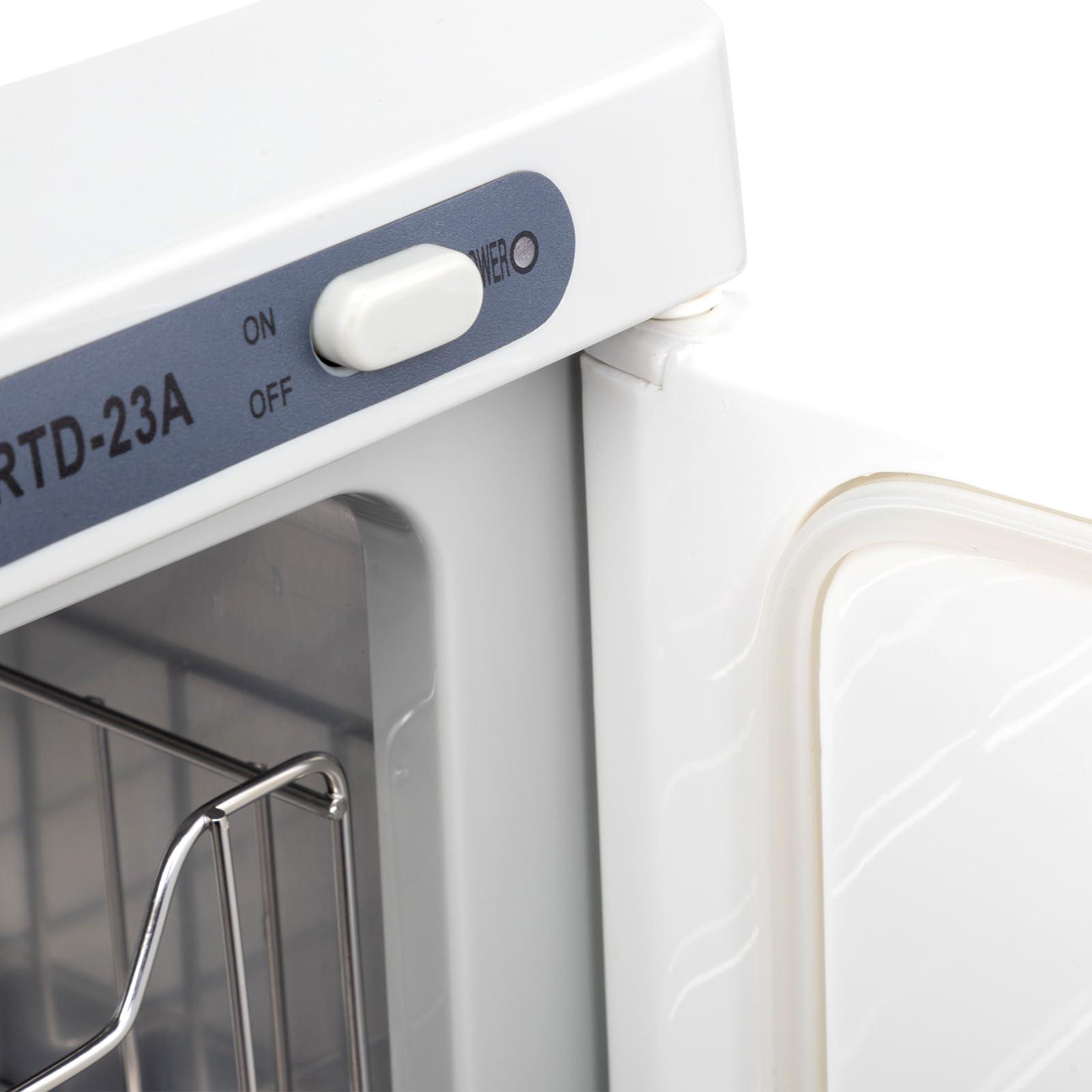 Generic Hot Towel Warmer for Facials Massage, Esthetician Towel Heating Cabinet White, Aluminum Chamber, Salon Beauty Spa Barbershop Equipment (White)