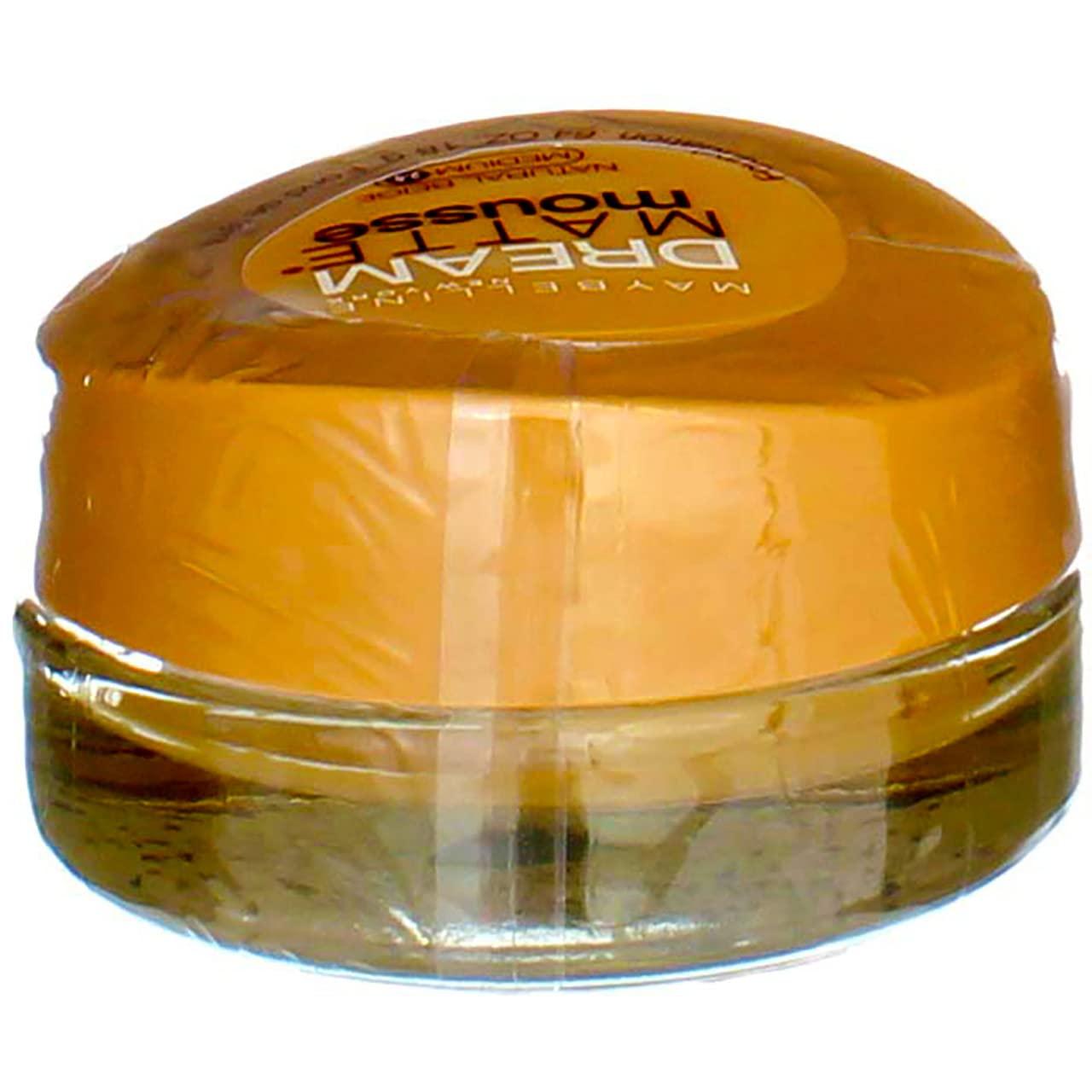 MAYBELLINE Maybelline Dream Matte Mousse Foundation, Natural Beige [2.5], 0.64 oz (Pack of 3)