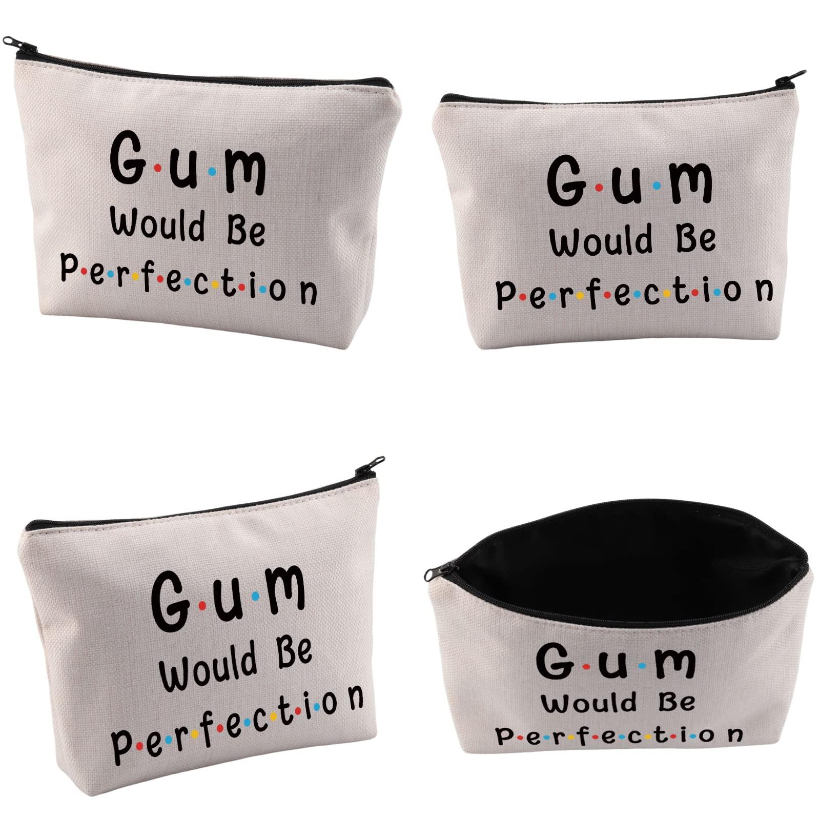 VAMSII VAMSII Modern TV Series Gift Gum Would Be Perfection Friend Merch Friend Gift Themed TV Show Makeup BagGum Would Be Perfection