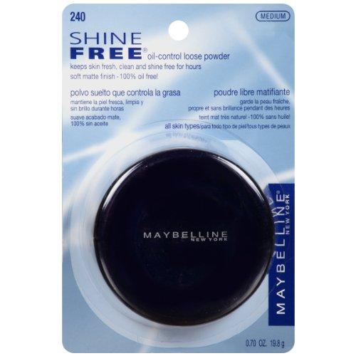 Maybelline New York Maybelline New York Shine Free Oil-Control Loose Powder, Medium, 0.7 oz.