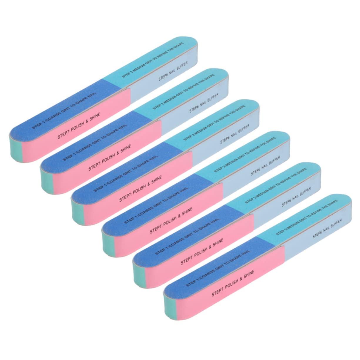 Housoutil Housoutil Sets Professional Nail File and Buffer Set Manicure Buffer for Toe Finger Nails Pcs