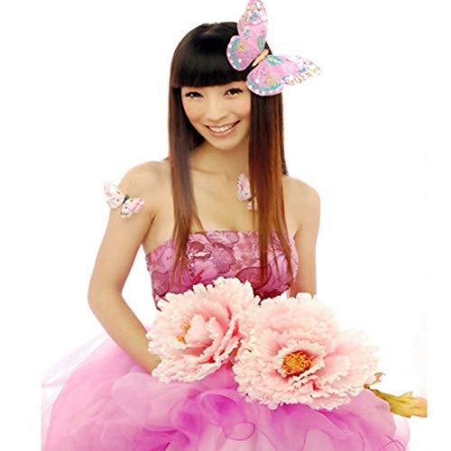 Acxico Acxico Beautiful Colorful Emulation Butterfly Hairpins Headwear Hair Clip Beauty Tools Extra-large 12cm Color Random