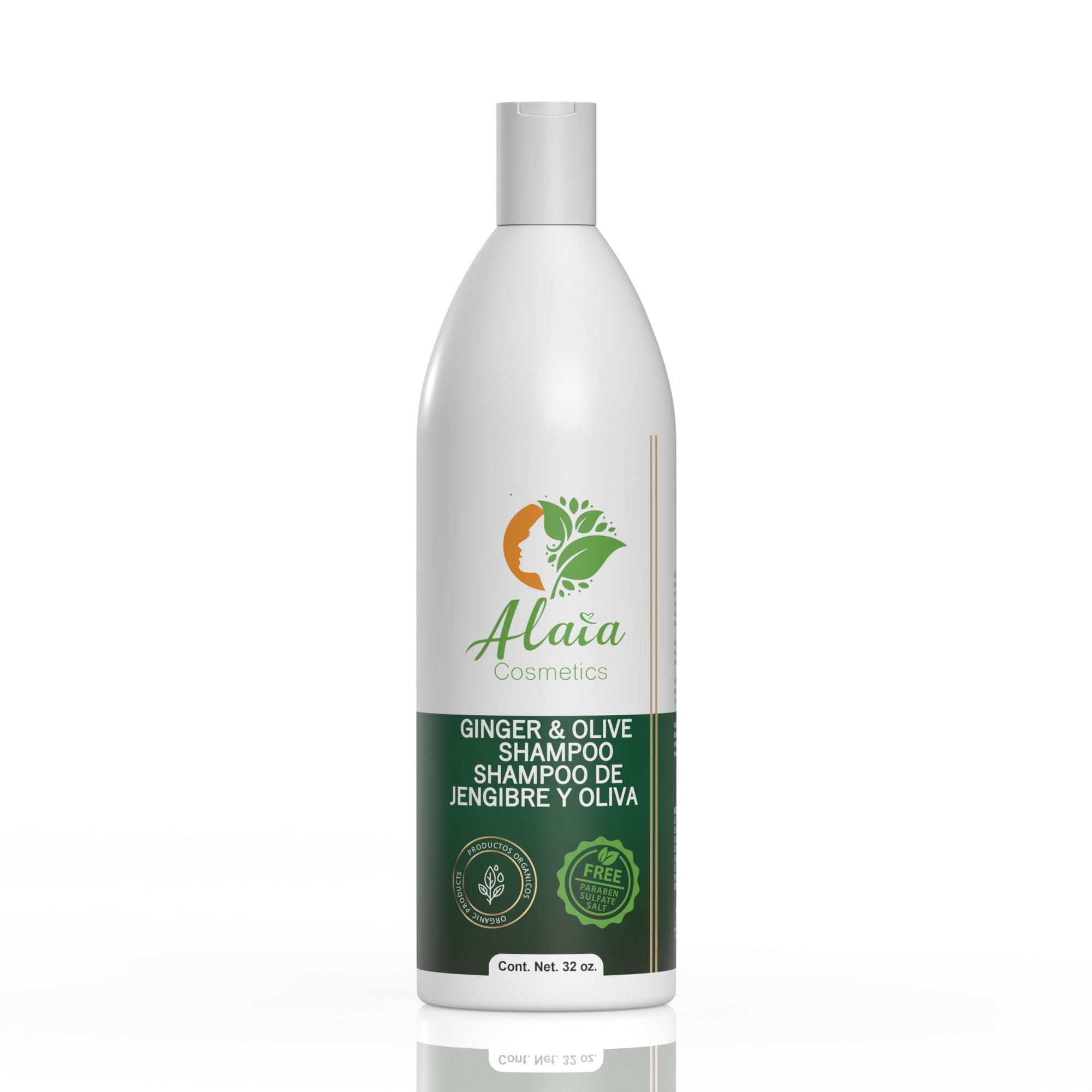 Alaia Cosmetics SHAMPOO GINGER OLIVE FREE OF SALT AND PARABENS. Alaia Cosmetics.32 0Z High viscosity shampoo is highly recommended for its great content of vitamins, proteins, and limpiador capilar.