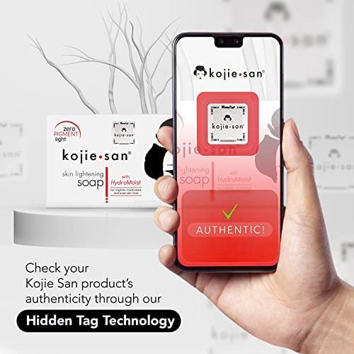 Kojie San, Skin Science Kojie San Skin and Body Soap Original Kojic Acid, Dark Spot Remover Soap Bar with Coconut & Tea Tree Oil 3 x 65g Bars