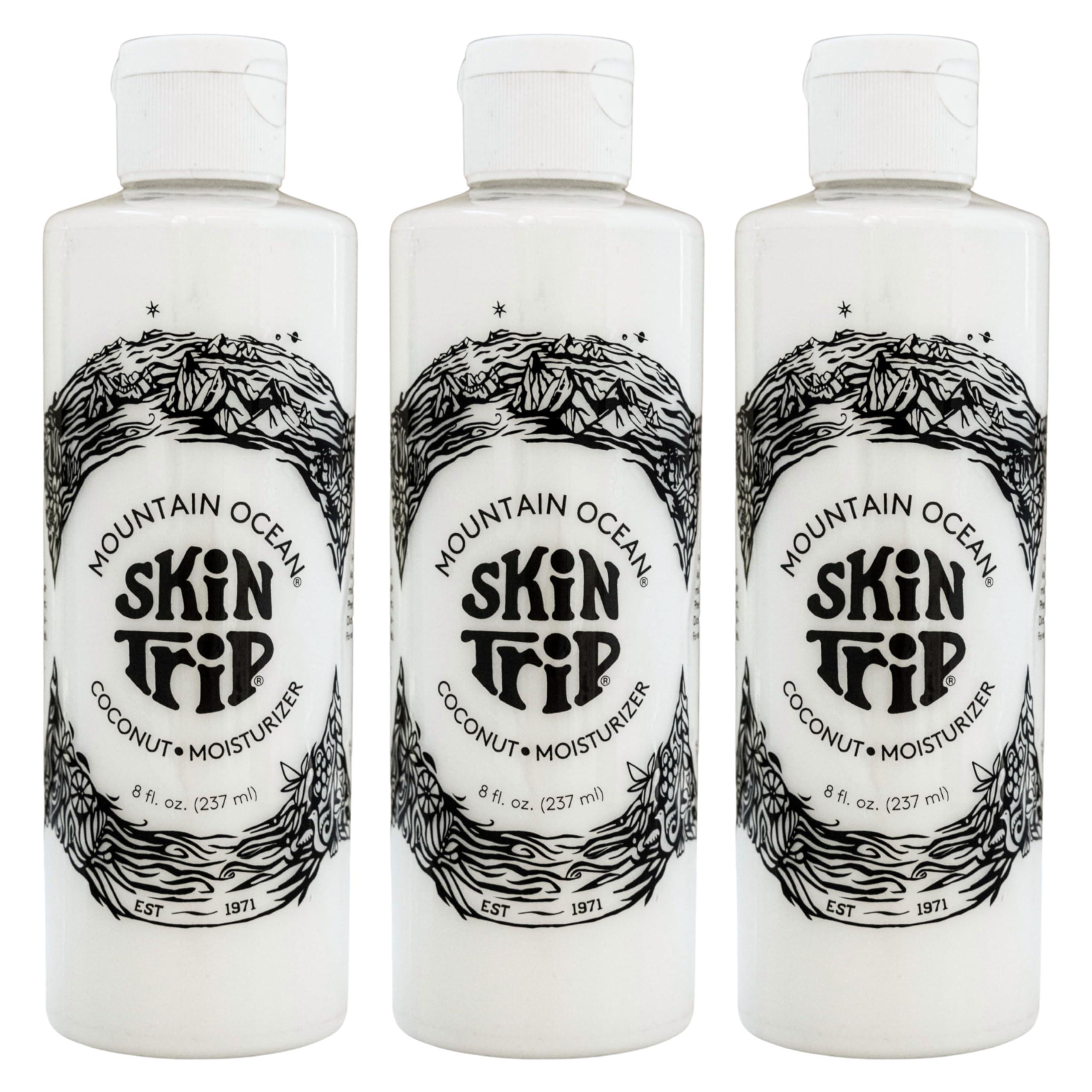 Mountain Ocean Mountain Ocean Skin Trip Moisturizer, Coconut , 8-Ounces (Pack of 3)