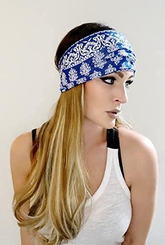 Motorcycle Hair 16" Bandana Hair (Light Brown, White Lies)