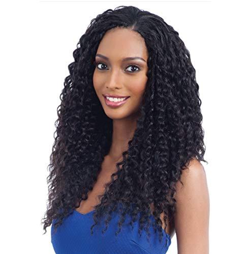 SAGA Saga Human Hair Crochet Braids Pre Loop Type Super Curl (16", 1)
