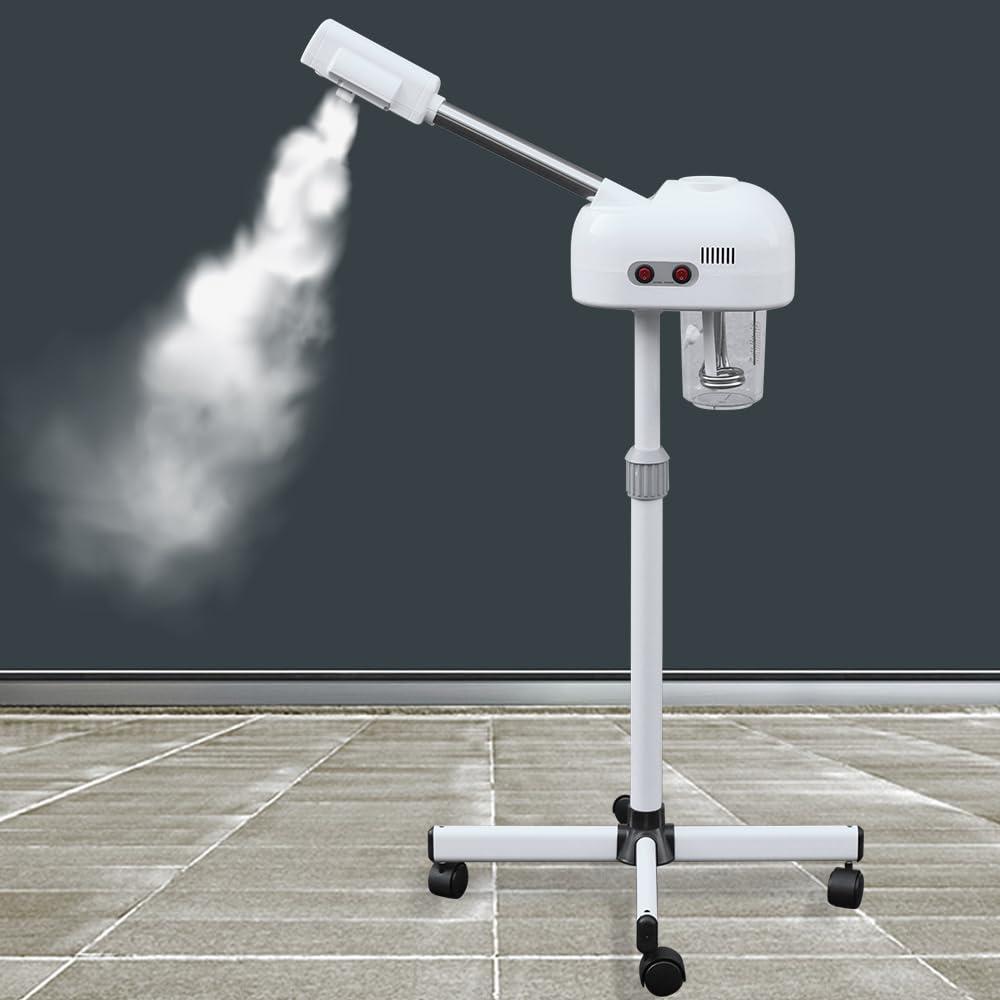 HIYTCU HIYTCU Ozone Facial Steamer with Hot Mist Function, Can Use at Home and Beauty Salon, Extract Blackheads, Rejuvenate and Humidifier Hydrate Your Face Skin for Youthful Complexion, Adjustable Height