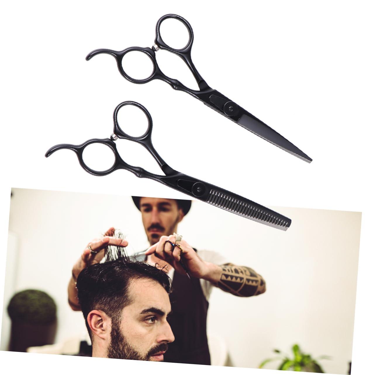 Beatifufu Beatifufu Haircut Scissors Set Professional Hair Shears Barber Scissors Hair Cutting Shears Kit