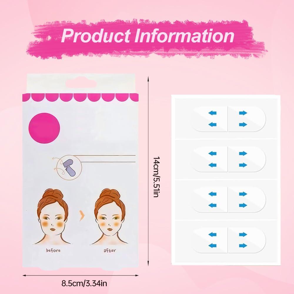 Auiepet Face Lift Tape Invisible Face Lifter Tape, 2025 New Face Tape Lifting Invisible, Neck Tape Lifting Facelift Tape for Face Invisible, Instant Face Tapes for Neck Forehead Facial Wrinkles (240 Pcs)