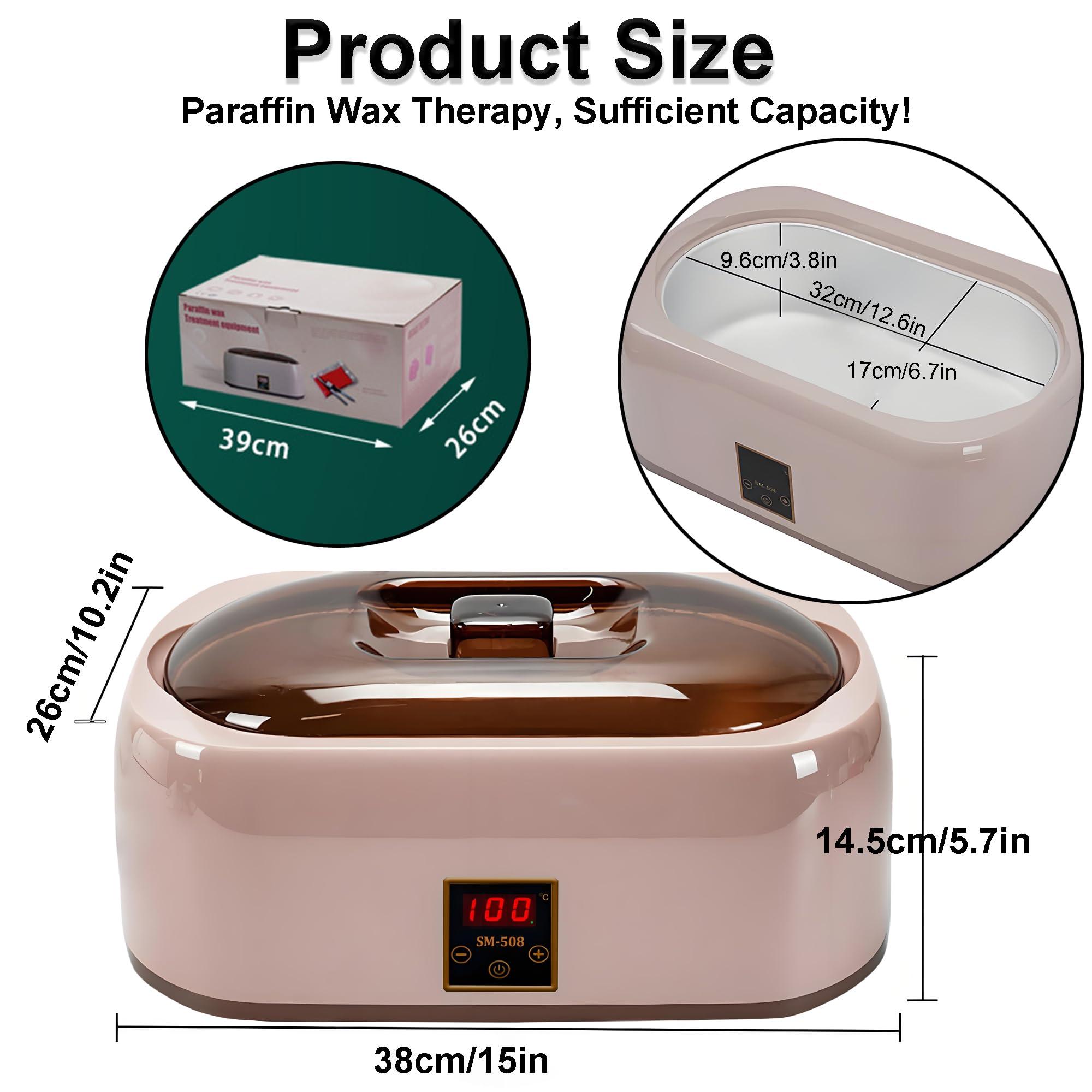 JOJOCOSMO JOJOCOSMO Hand And Foot Paraffin Wax Bath - Paraffin Wax Moisturising Kit To Smooth And Soften Any Dryness On Hands, Elbows, Feet, Help To Moisturise The Skin, Suitable For Hand Spa At Home/Salon