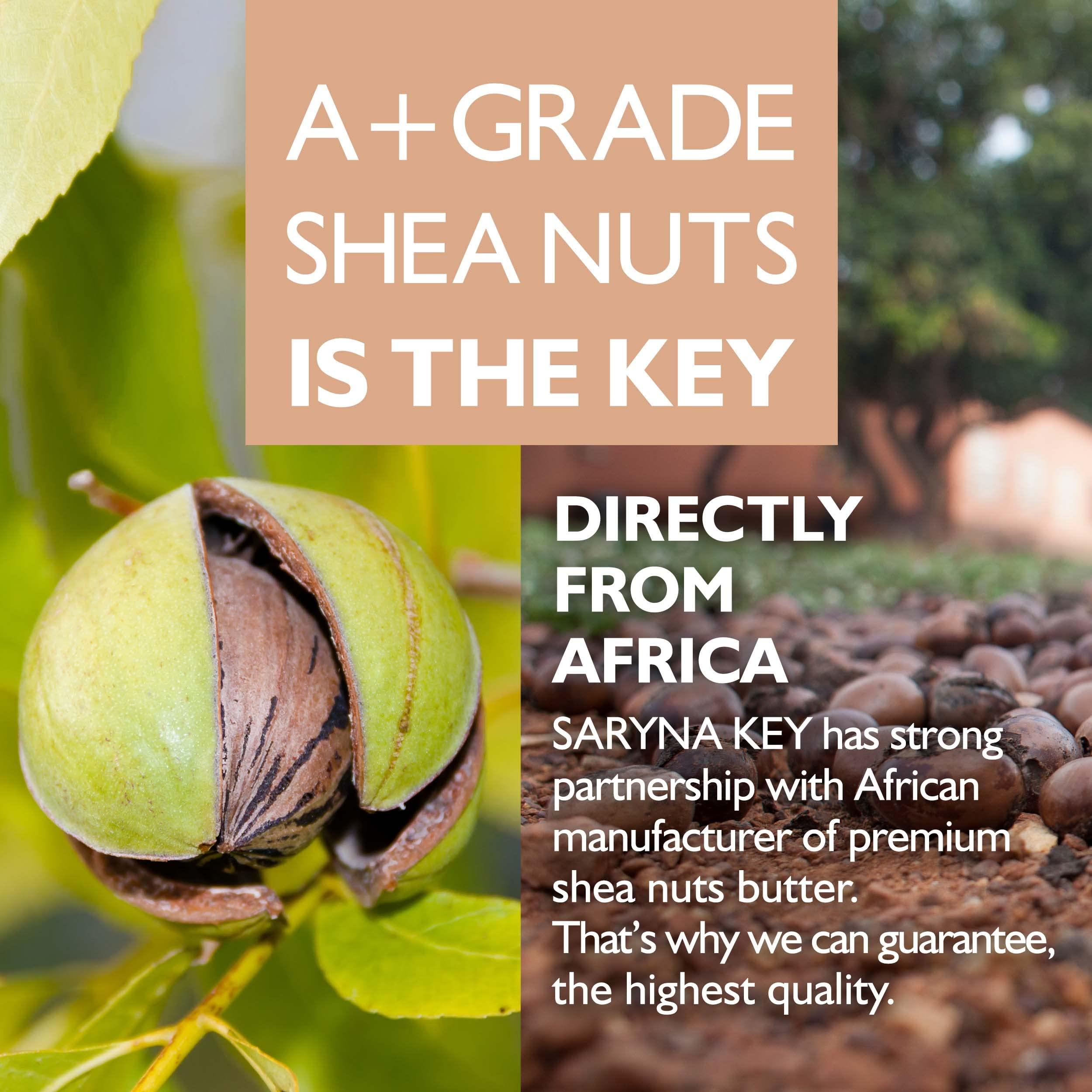 Saryna Key Saryna Key Damage Repair Light Shampoo (500ml/16.9oz) for Thin and Dry Hair with Pure African Shea Butter Hair Shampoo for Dry frizzy and Damaged Hair - Excellent Rinse Out Moisturizing and