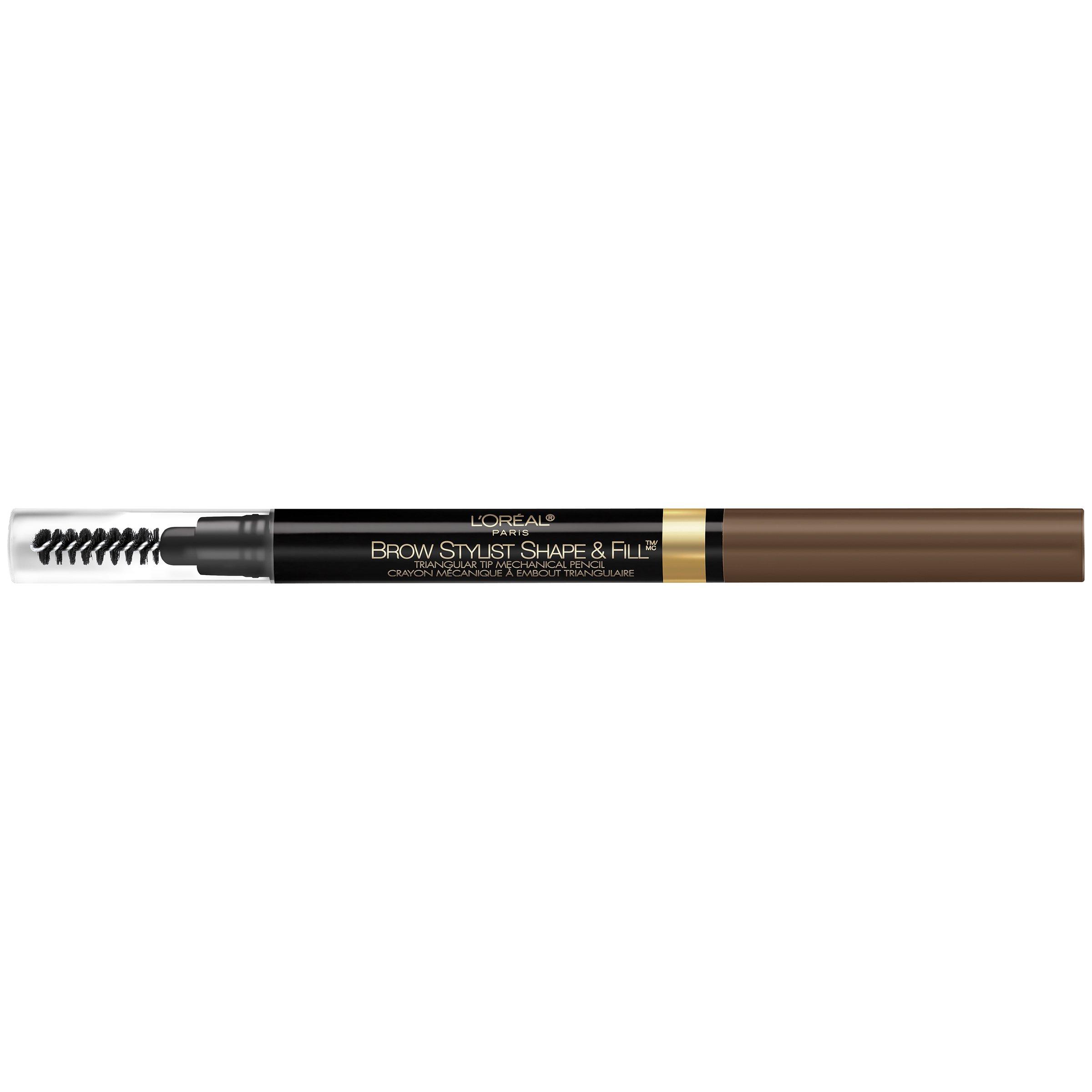 LOral Paris L\'Oreal Paris Brow Stylist Definer & Shape & Fill Waterproof Eyebrow Pencil, Brunette