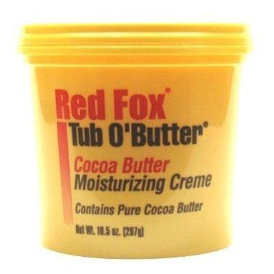Red Fox Red Fox Tub O'Butter Cocoa Butter, Moisturizing Creme, 14 oz (Pack of 2)