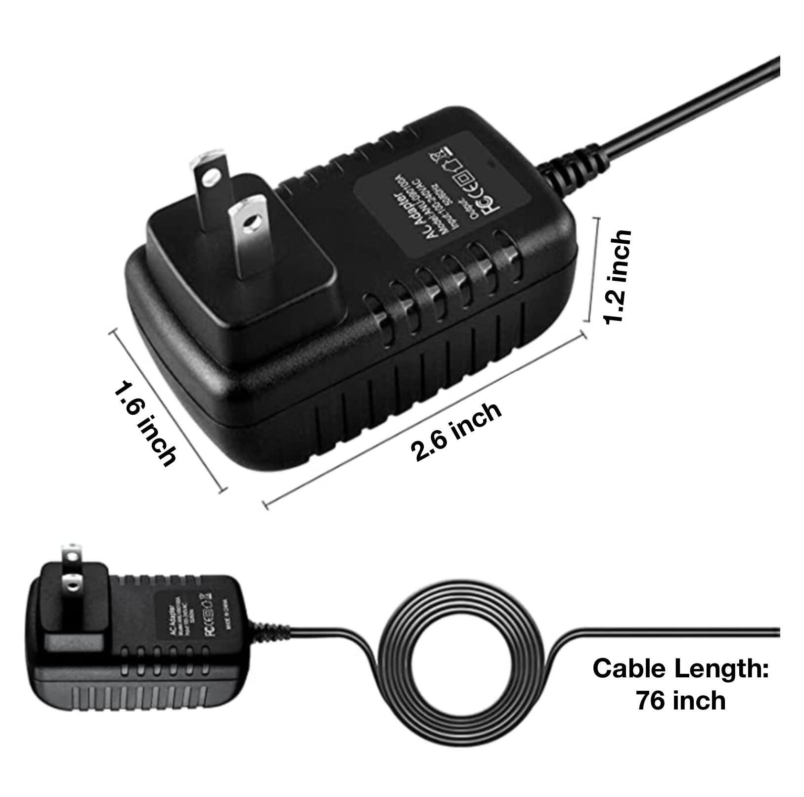 onerbl 12V AC Adapter for Braun 195s 195s-1 197s 197s-1 199s 310 4735 4736 4737 4835 5496 5684 5721 5745 7505 8795 7510 7515 7516 7514 7526 Razor/Shaver Power Supply Cord Charger PSU