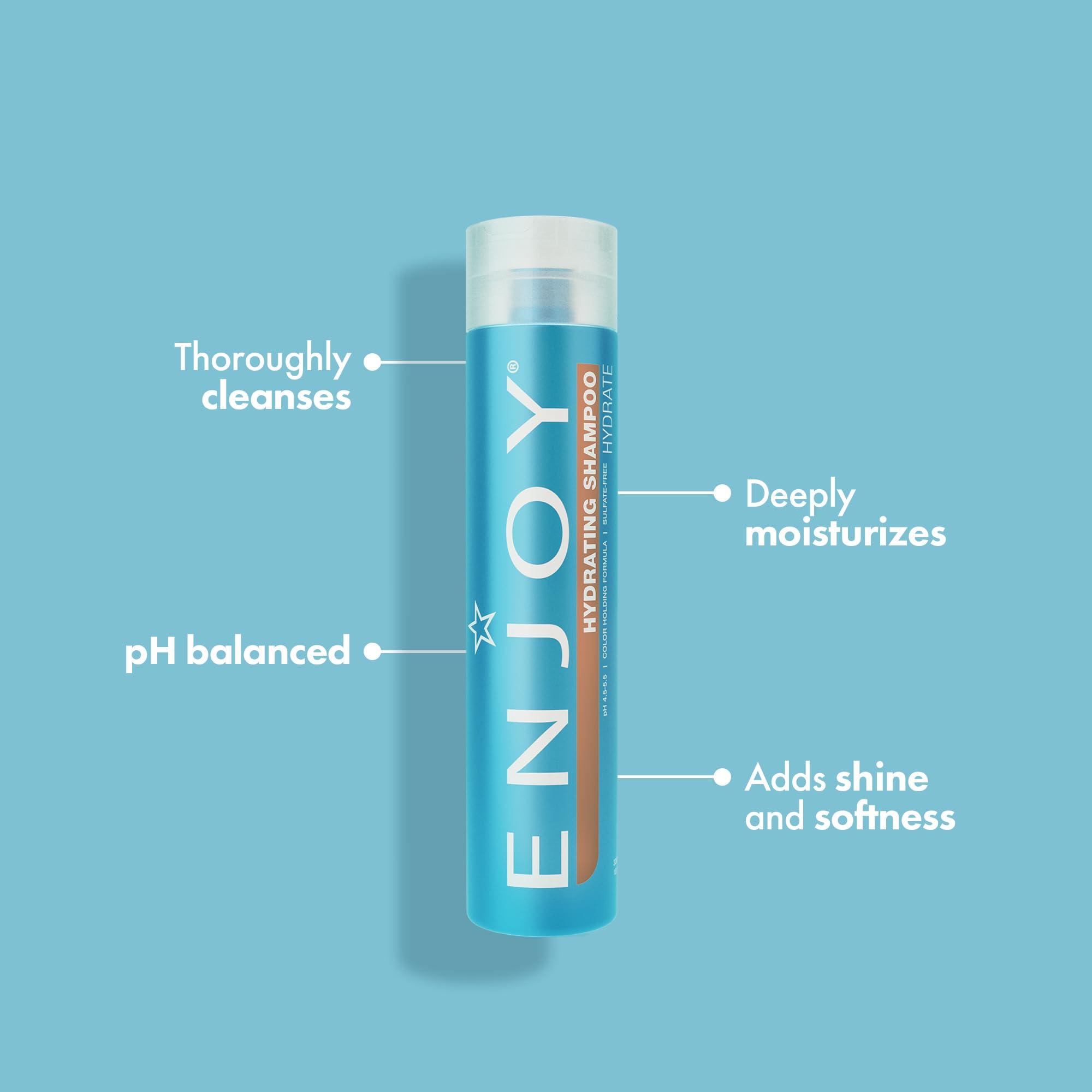 Enjoy Enjoy Sulfate Free Hydrating Shampoo, 33.8 fl oz