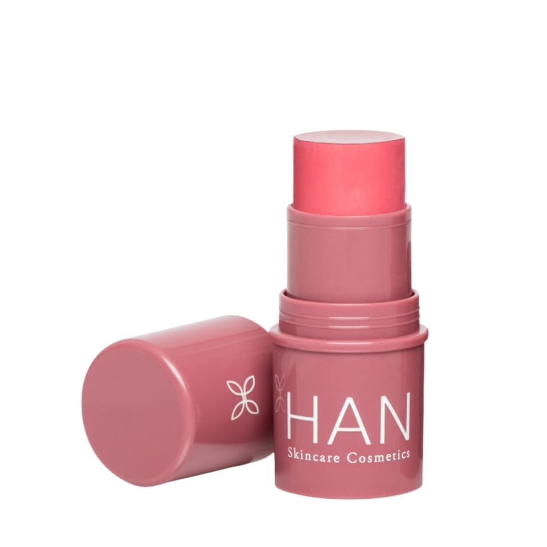 HAN HAN Skincare Cosmetics Vegan, Cruelty-Free, Clean Multistick, Coral Hibiscus