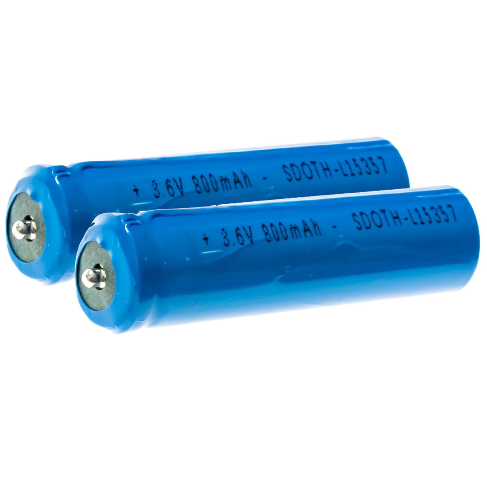 Synergy Digital Synergy Digital Shaver Batteries, Compatible with National ER-GP62 Shaver, (Li-ion, 3.6V, 800mAh), Replacement for Panasonic K0360-0570 Battery, Pack Includes: 2 x SDOTH-L15357 Batteries