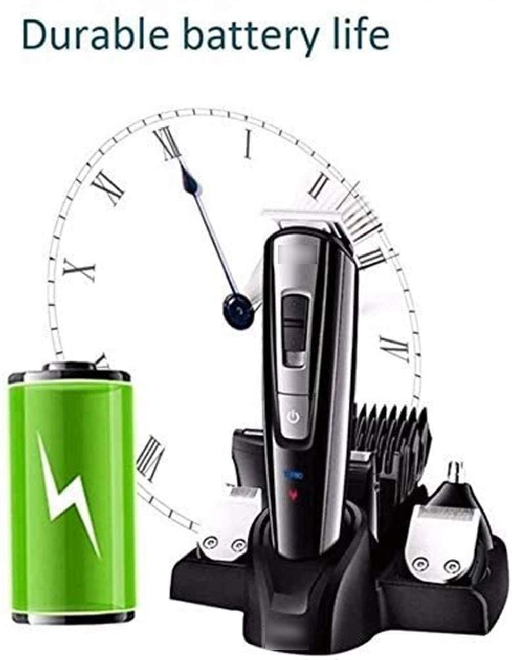 SKipdr Easy hair clipper Professional Hair Clippers cordless Haircut Hair Trimmer Adult Hair Cutting Machine Styling Hair Clipper, Electric Clipper, 6in1 Multifunctional Rechargeable Electric Razor Razor Nos