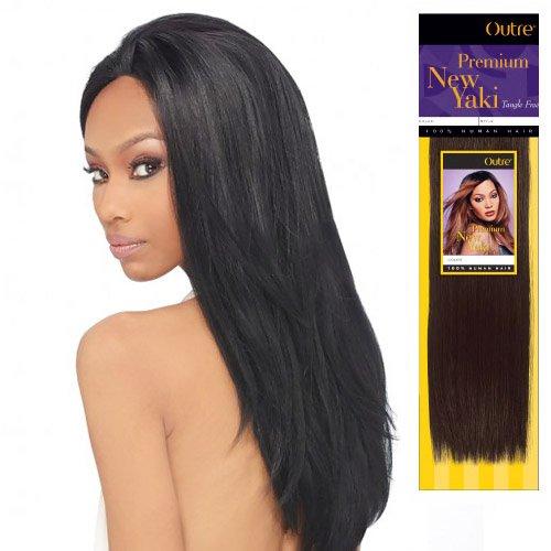 Outre 2-PACK DEALS! Human Hair Weave OUTRE Premium Collection New Yaki (10", 4)