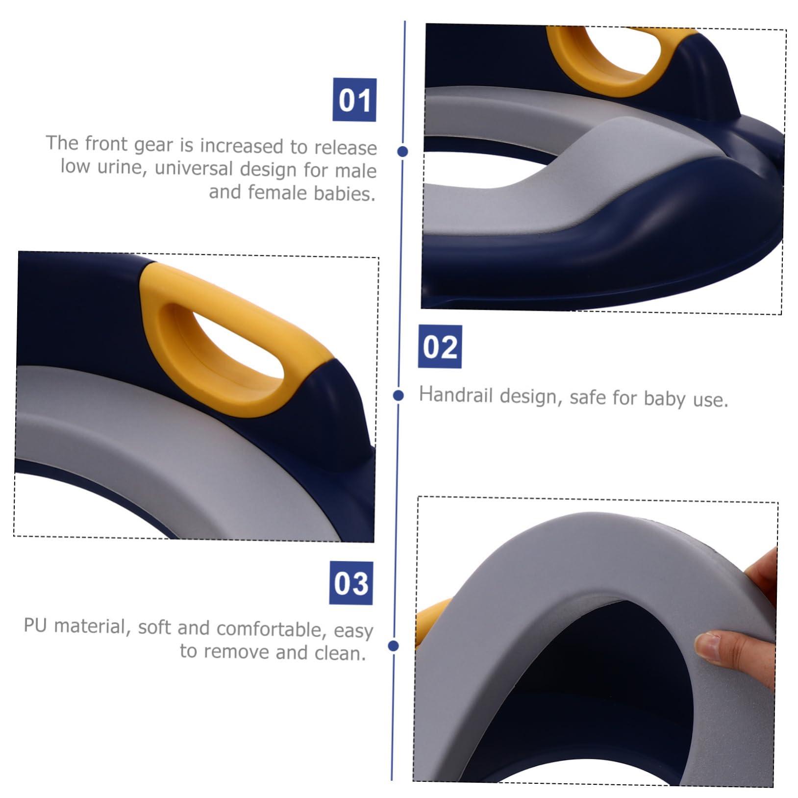 Healifty Healifty 1pc Toilet Seat Travel Toilet Potty Training Toilet Kids Portable Toilet Training Covers Potty Training Chair Potty Chairs for Boys Travel Potty Chair Toddler Large Training Set