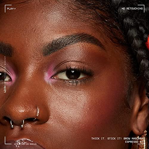 NYX PROFESSIONAL MAKEUP NYX PROFESSIONAL MAKEUP Thick It Stick It Thickening Brow Mascara, Eyebrow Gel - Espresso