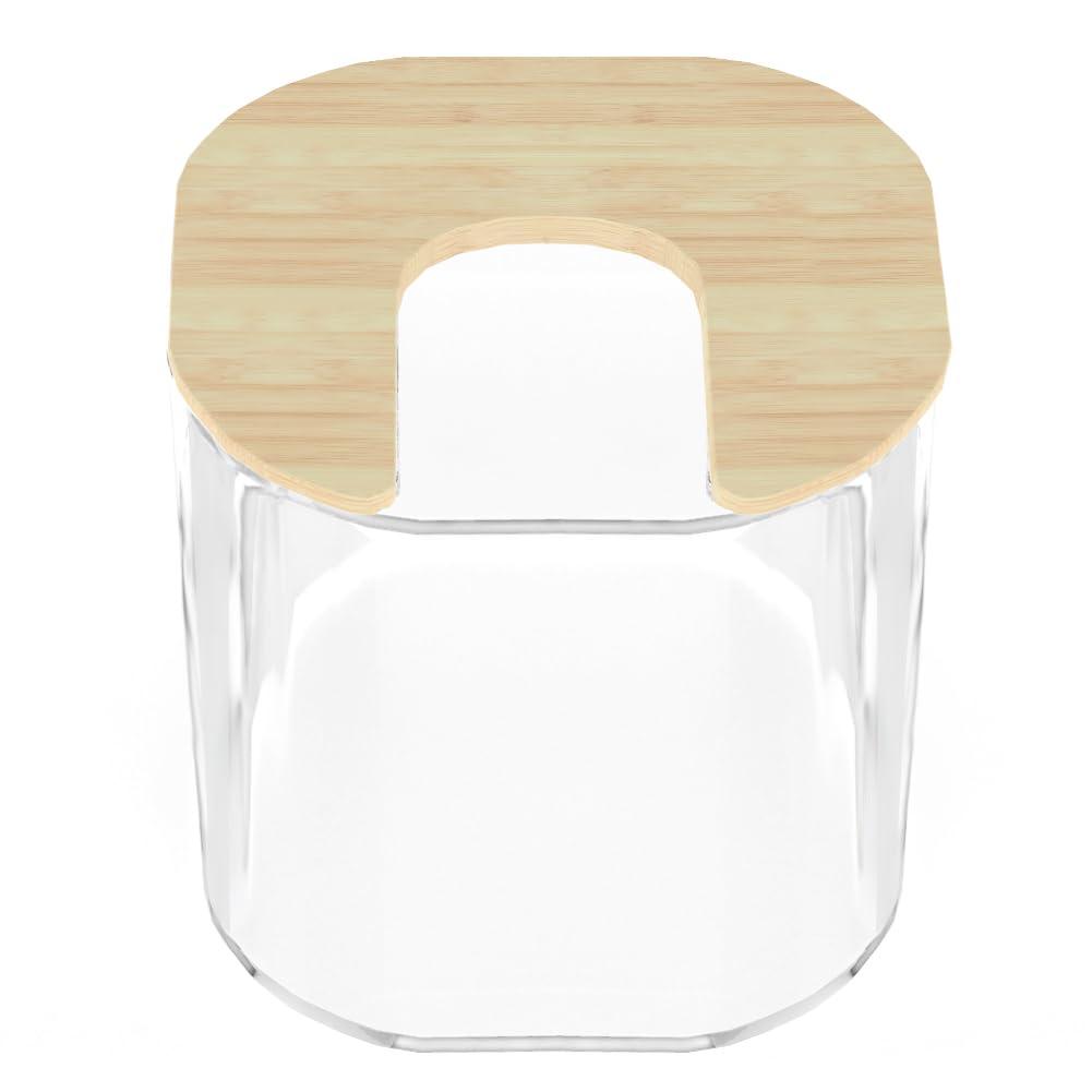 MirageCover MirageCover Bamboo Shaver Rinse Stand Compatible with Skull Shaver Pitbull Gold PRO Head Shaver