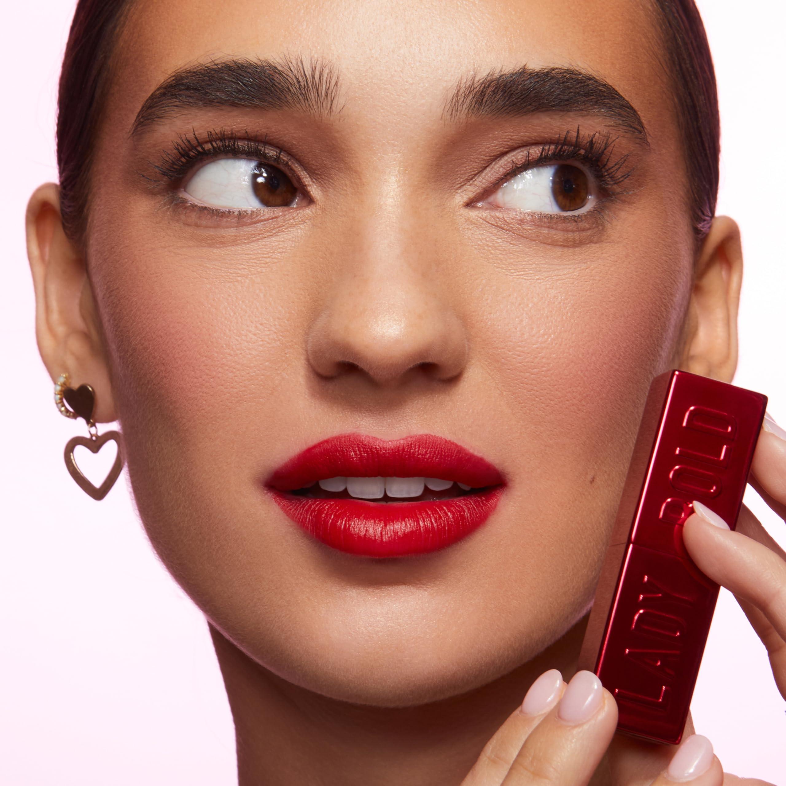 Too Faced Too Faced Lady Bold Cream Lipstick | Lightweight, Vegan + Cruelty Free, Lady Bold