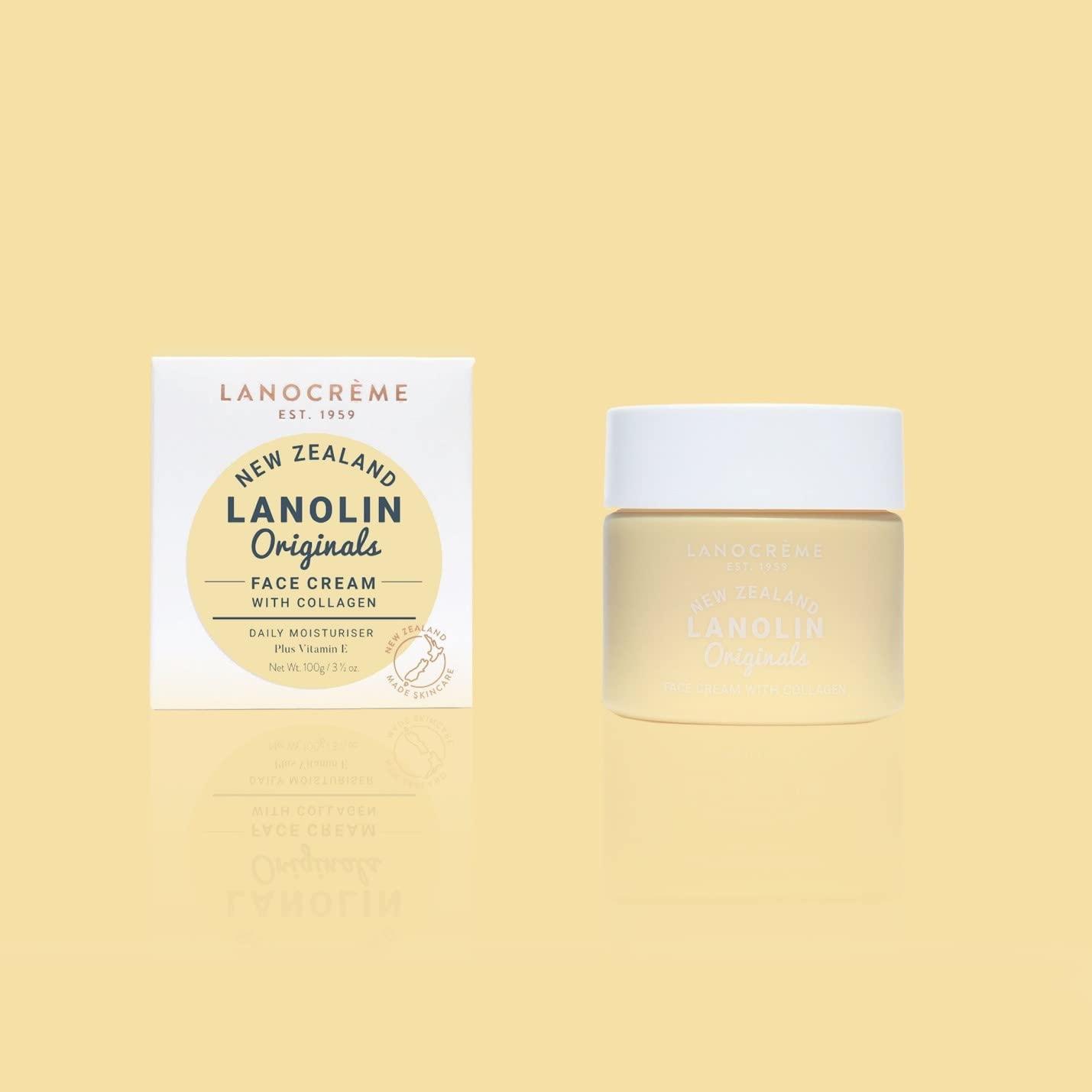 Lanocreme Lanocreme New Zealand Lanolin Originals Face Cream with Collagen