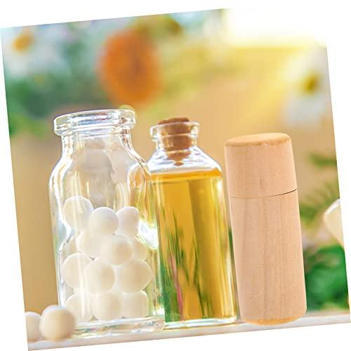 Zerodeko Zerodeko 5pcs Box Wooden Essential Oil Storage Box Aromatherapy Oil Case Smooth Surface for Easy Handling