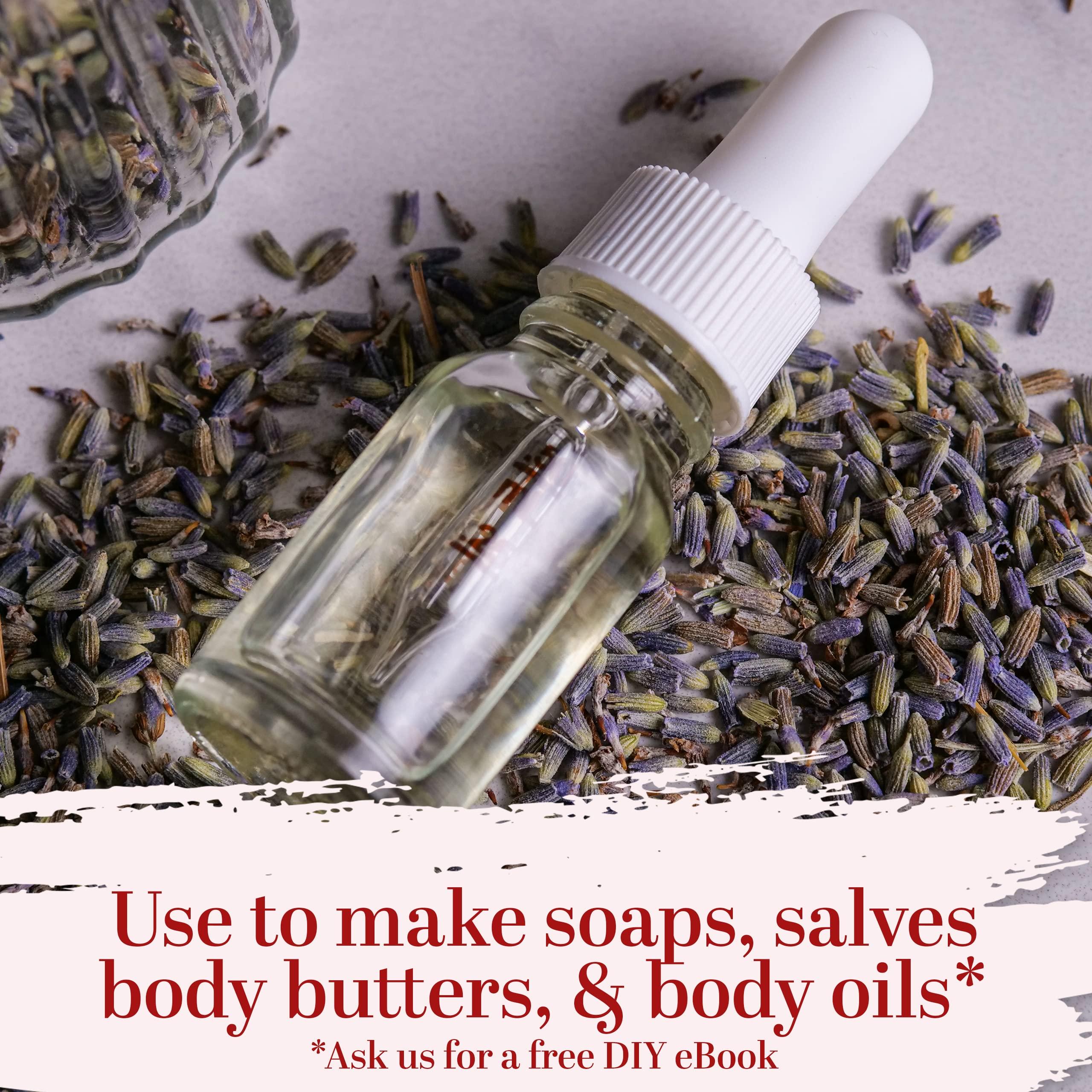 Better Shea Butter Lavender Buds Food Grade | Bulk Dried Lavender Flowers for Soap Making and Cooking - Edible Lavender for Tea and Drinks- Make Lavender Sachets, Bath Salts