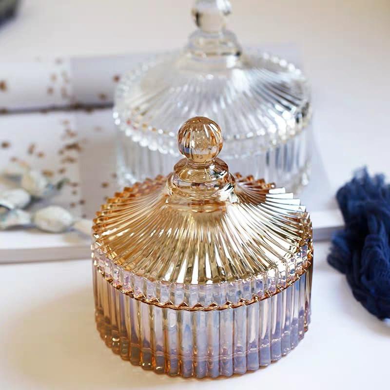 Generic Dusting Powder Container with Puff for Women, Dusting Powder Puff and Container, Dusting Powder Jar with Puff for Women, Body Dusting Powder Dish and Puff, Large Empty Dusting Powder Container (H)