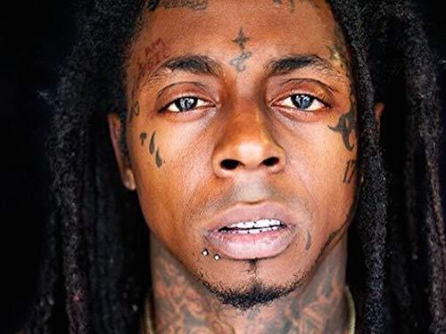 FENTASY Wayne Face Tattoo Set | Temporary Tattoos | Halloween Costume | Skin Safe