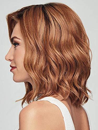 Raquel Welch & Maxwigs Simmer Elite Wig Color SS19/23 SHADED BISCUIT - 11.5\" Sheer Indulgence Light Long Heat Friendly Synthetic Lace Front Monofilament Top Hand-Tied base Bundle MaxWigs Hairloss Booklet