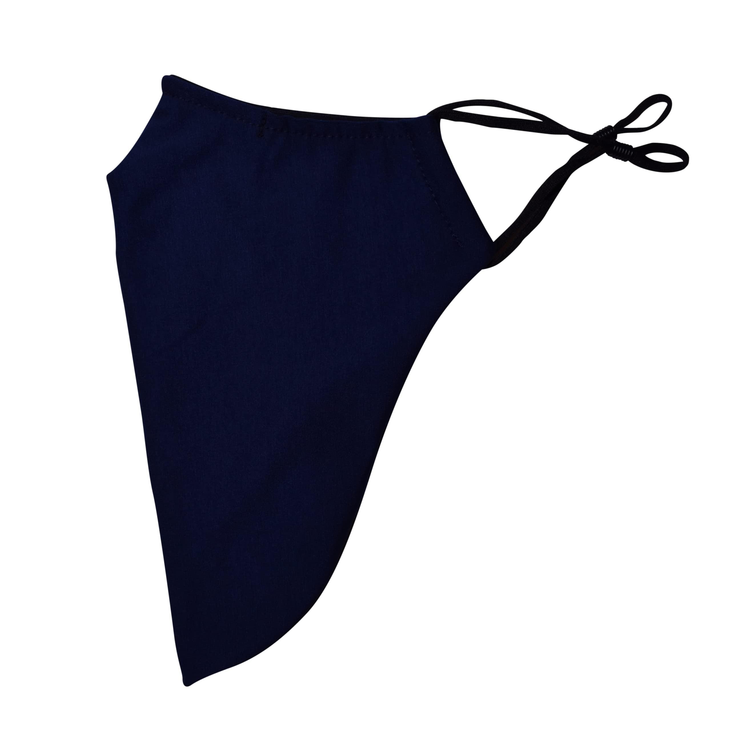 KT Valley Company KT Valley Company Beard Face Mask for Men with a Beard, Bearded Men Face Mask, Reusable and Comfortable Beard Mask (Navy Blue)