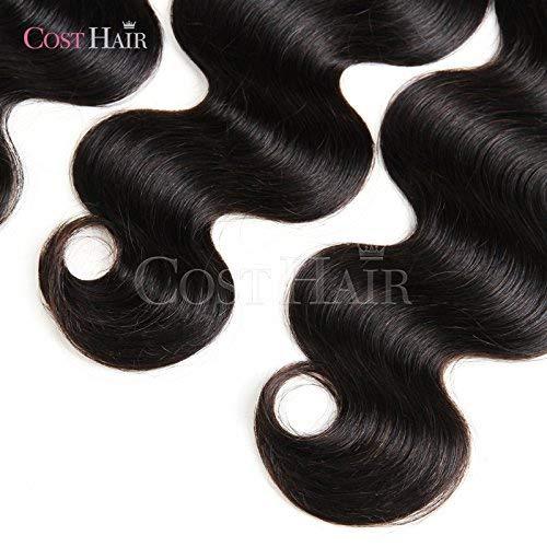 Costhair [Grade 7A] 3PC Bundle/ 300g Unprocessed 100% Brazilian Virgin Human Hair Body Wave (28"+28"+30")
