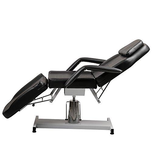 ColdBeauty New ColdBeauty Black Facial Massage Table Bed Chair Beauty Salon Equipment
