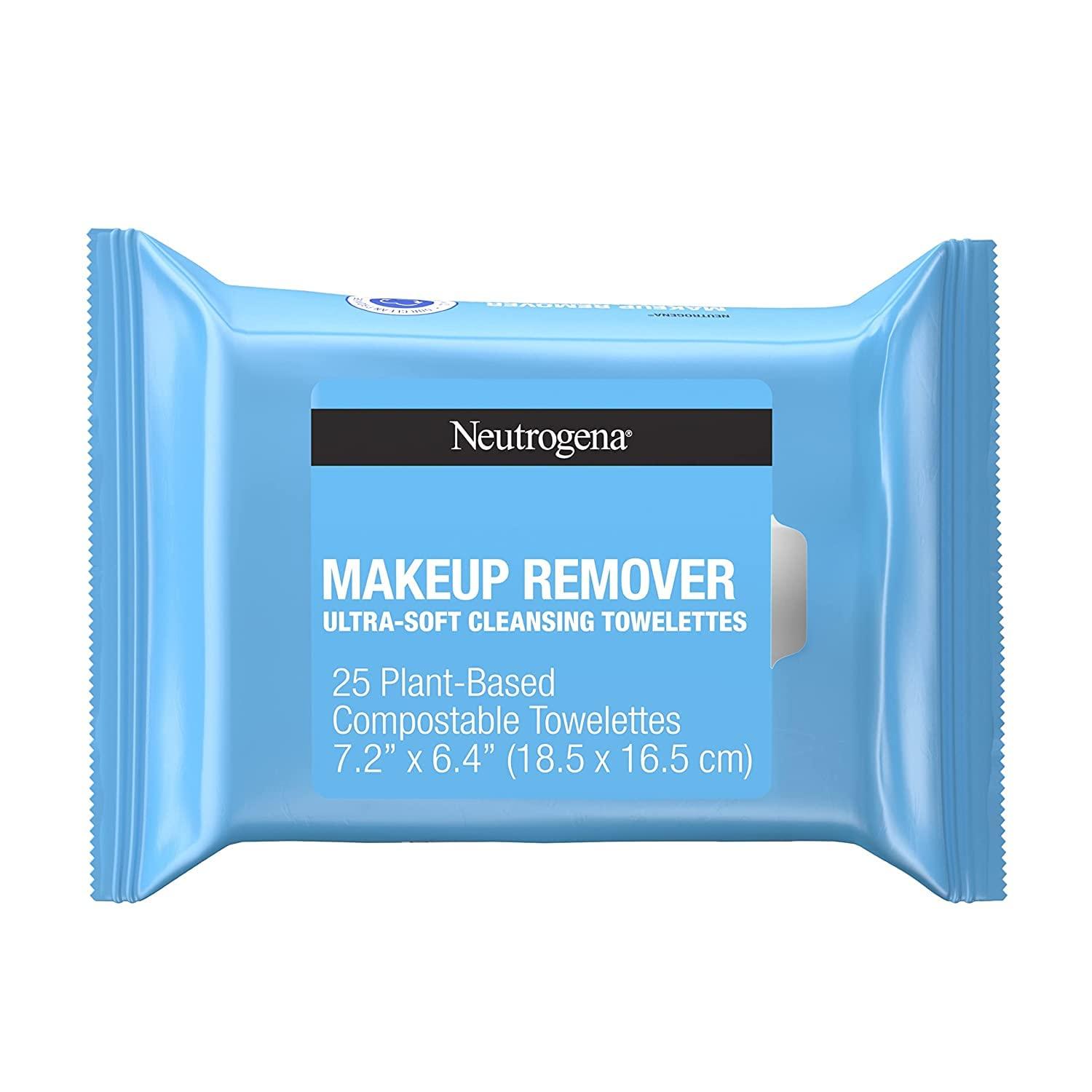 Neutrogena Neutrogena Make-Up Remover Cleansing Towelettes Refills 25 Each ( Pack of 2)