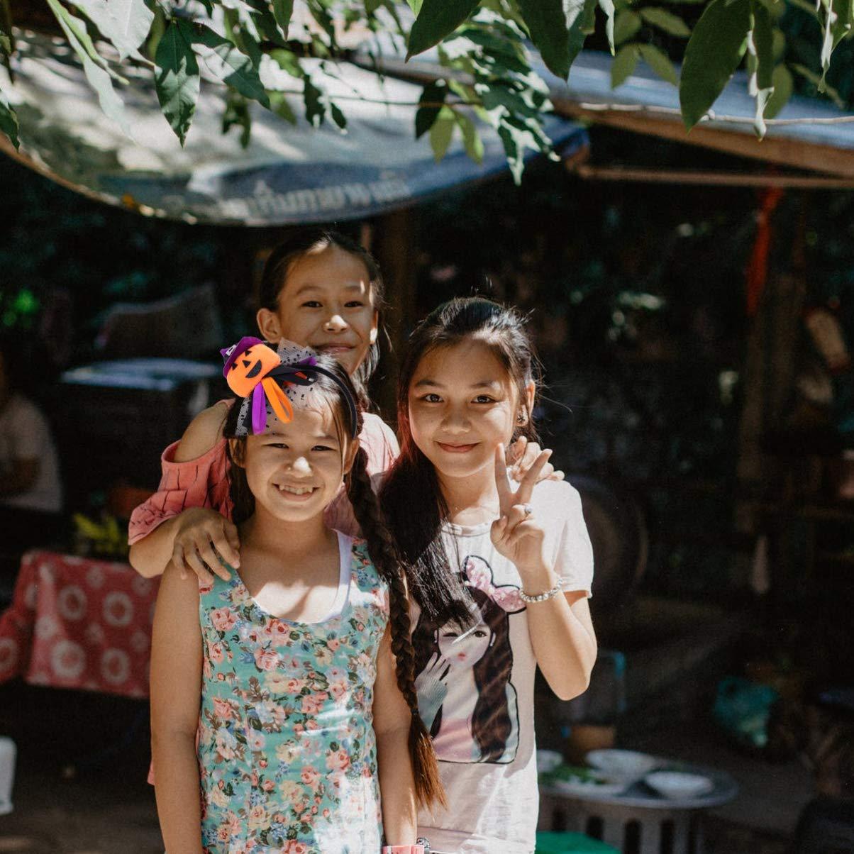 Bohend Bohend 10Pack Boho Headbands Wide Flower Hair Band Boho Bandeau Stretchy Athletic Daily Use Hair Accessories for Women and Girls (D)